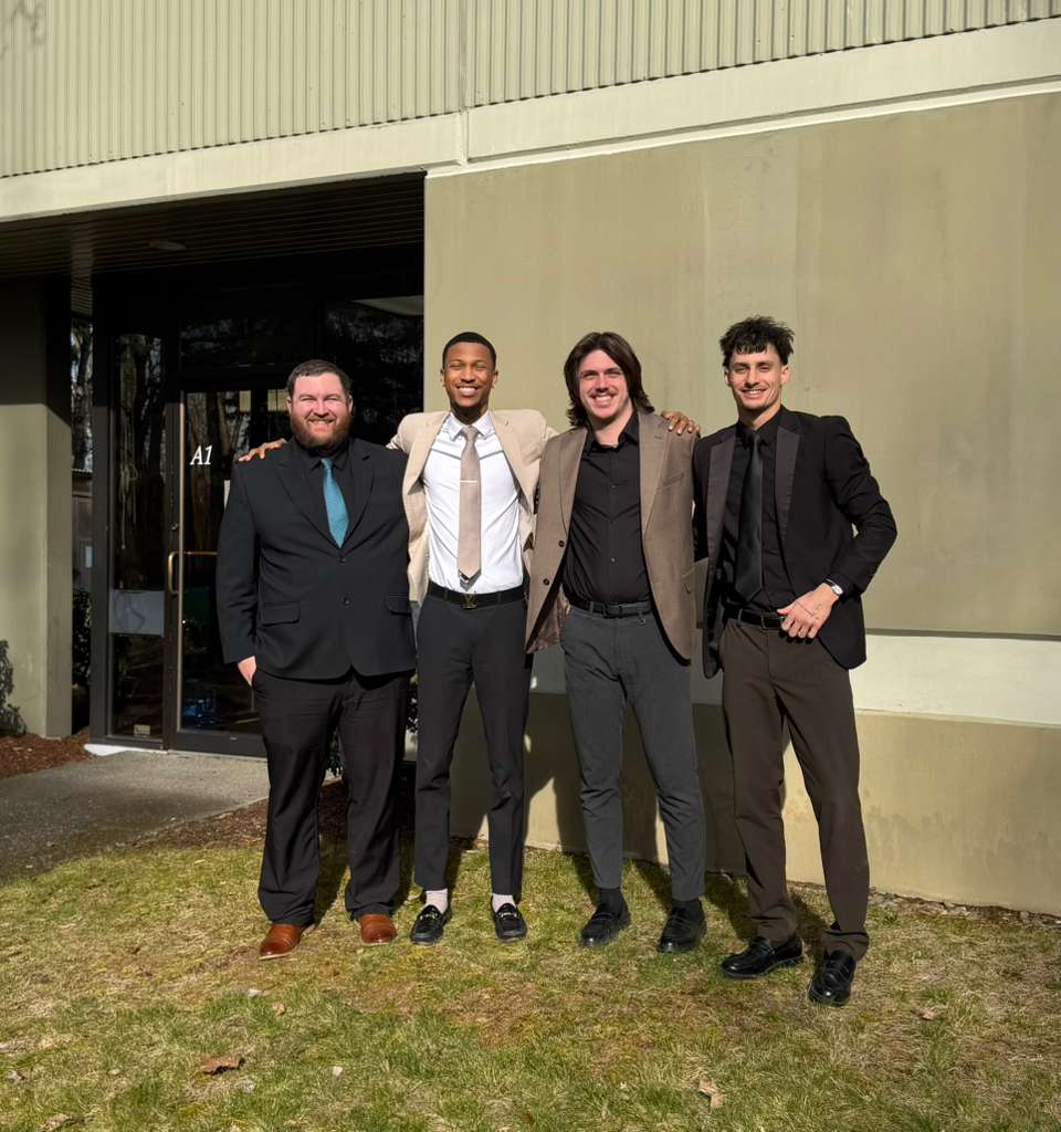 Professionals with great career plan smiling.